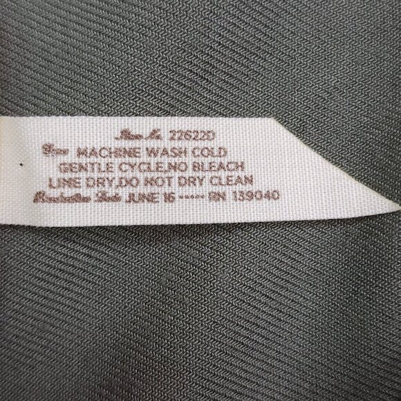 Matilda Jane Womens M Green Long Sleeve Button-Up Midi Dress With Pockets Ruffle - Picture 6 of 9